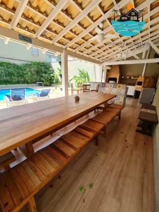 Imagem Casas para Alugar Temporada em Juquehy - com 7 suítes, lado direito, 30 m da praia. máx. 18 pessoas | Juquehy Imobiliária