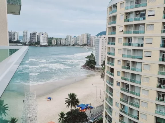 Imagem Apartamento com 2 dormitórios à venda, 52 m²- Pitangueiras - Guarujá/SP