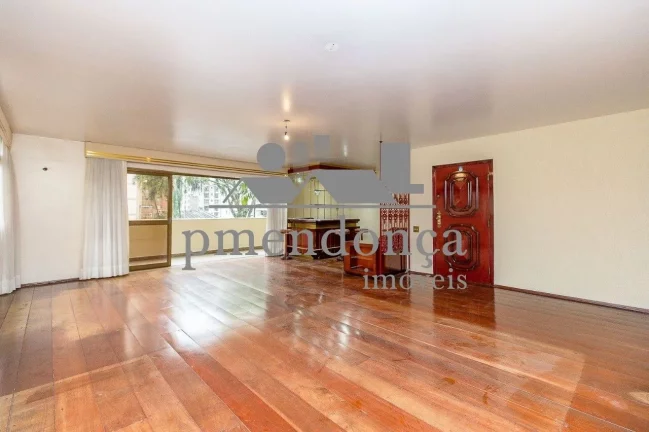 Imagem Apartamento em Higienópolis com 240m², 04 suítes e 04 vagas.