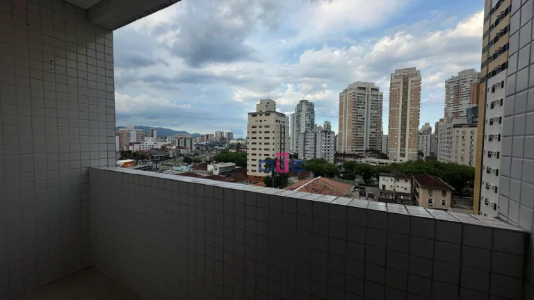 Imagem Apartamento com 3 dormitórios à venda, 132 m² por R$ 910.000 - Pompéia - Santos/SP