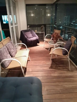 Imagem Apartamento 130M², 3Q, 1 Suíte, 2 Banheiros, 2 Vagas, 1 Depósito, Piscina, Churrasqueira, Piscina Aquecida, Espaço Gourmet, Salão de Festas.
