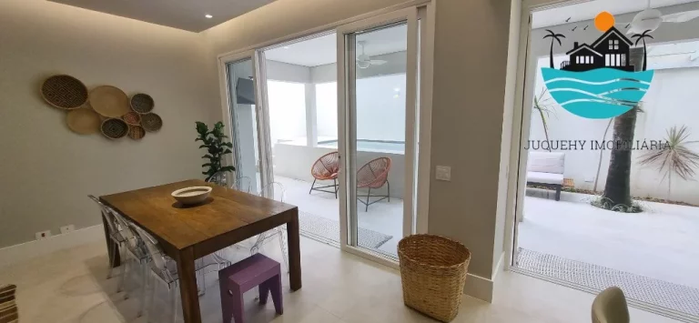 Imagem Casa Temporada Juquehy em Condomínio - com 5 suítes, 1 térrea, 3 vagas, piscina privativa, 150m da praia - Max. 10 pessoas | Juquehy Imobiliária