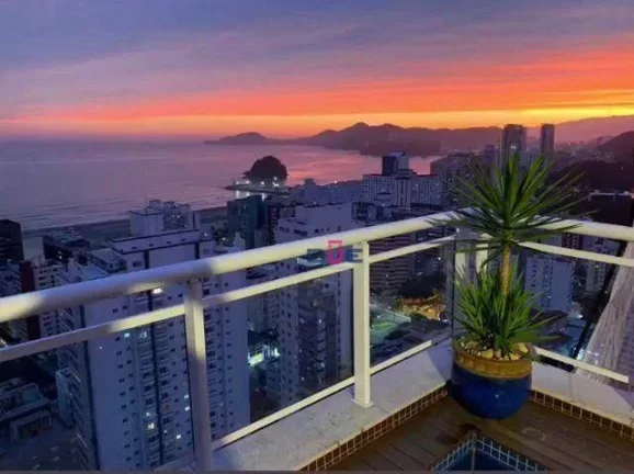 Imagem Cobertura com 3 dormitórios à venda, 169 m² por R$ 2.300.000 - Pompeia - Santos/SP