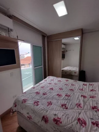 Imagem Cobertura com 2 dormitórios à venda, 120 m² por R$ 465.000,00 - Parque São Vicente - Mauá/SP