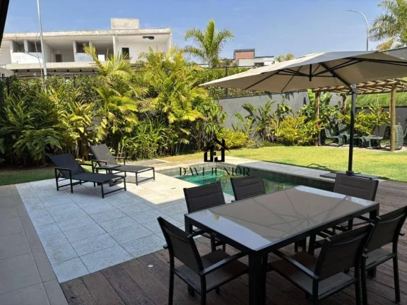 Imagem Casa com 4 dormitórios, 344 m² - venda por R$ 4.500.000 ou aluguel por R$ 27.147/mês - Alphaville Nova Esplanada I - Votorantim/SP