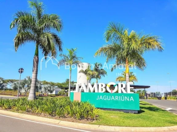 Imagem Terreno plano, com 510 m², localizado no Condomínio Tamboré em Jaguariúna-SP, área central, mel...