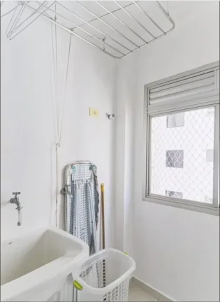 Imagem Apartamento 47M², 2Q, 1 Banheiro, 1 Vaga, Varanda, Espaço Gourmet, Piscina, Academia, Sauna.