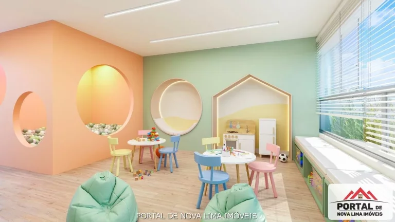 Imagem Apartamento de 3 quartos com área de lazer completa e cobertura a venda no Buritis. Vista definitiva. Localização privilegiada com vista definitiva