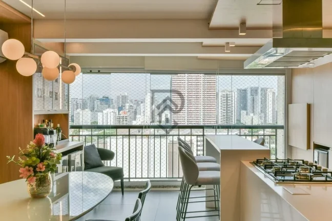 Imagem Apartamento brooklin andar alto vista livre
