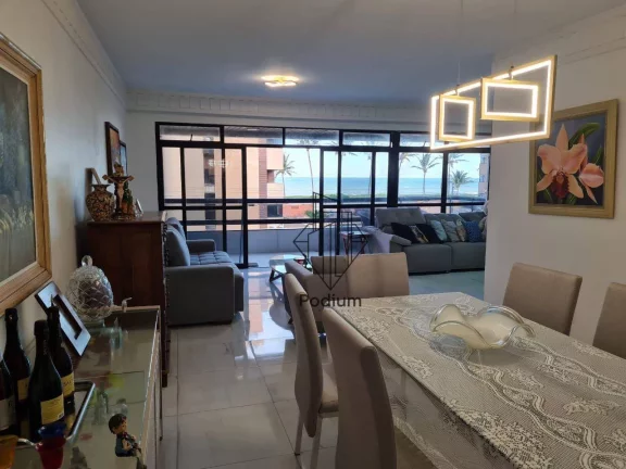 Imagem Apartamento com varanda / sacada em excelente localização a 80m do mar da praia de Intermares - AP2036.