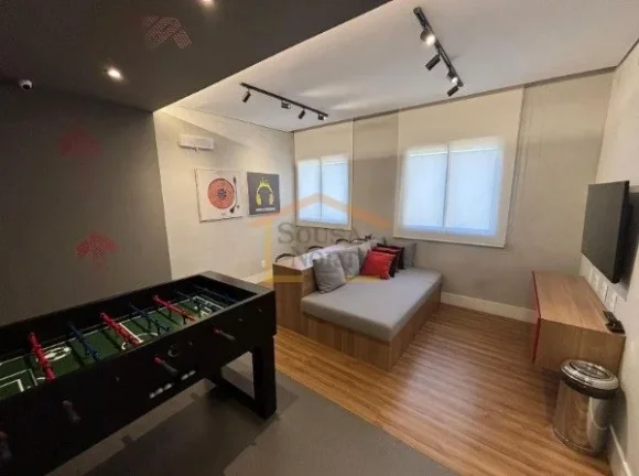 Imagem Apartamento de 34 m², com 2 dormitórios, banheiro, sala e cozinha, totalmente mobiliado.
SEM VAGA ...