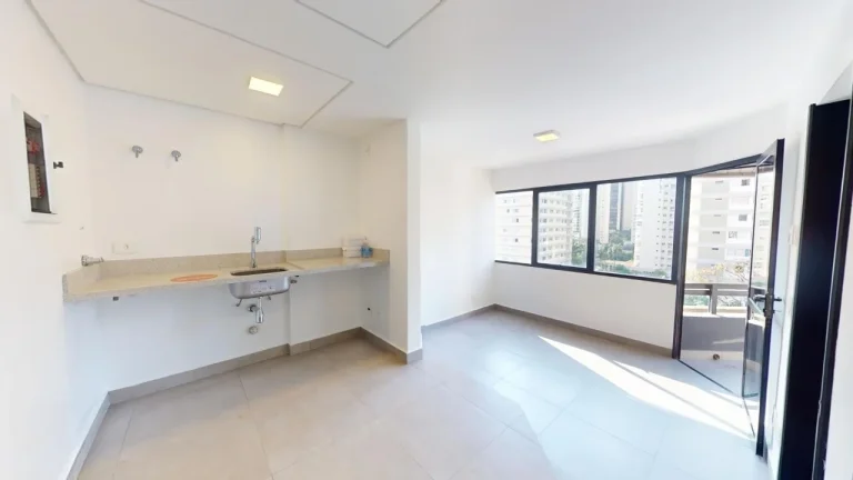 Imagem Apartamento Brooklin - 48M², 1 Dorm, 1 Suíte, 1 Vaga Demarcada, Academia, Piscina.