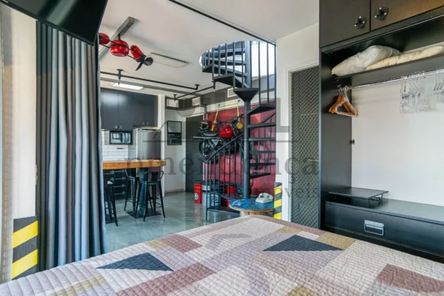 Imagem Vila Madalena Cobertura Duplex com 75m², 1 suíte e 1 vaga.