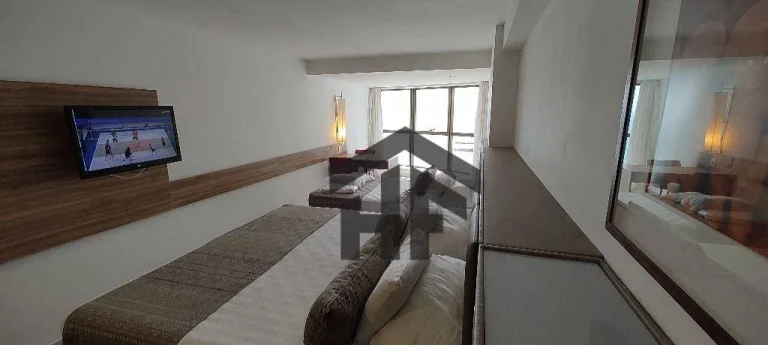 Imagem Flat com 1 Quarto na Beira Mar do Pina, Recife