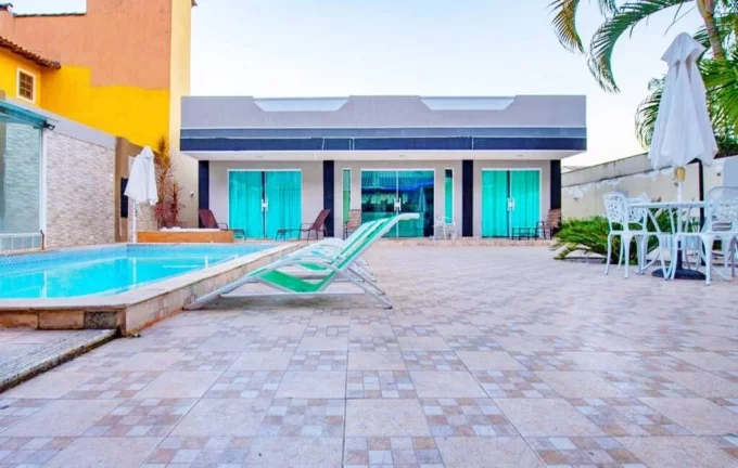 Imagem VARG.PEQUENA CASA 600m2 COND.FECHADO PISCINA JACUZZI CHURRASQ. 4QTS(3STS)