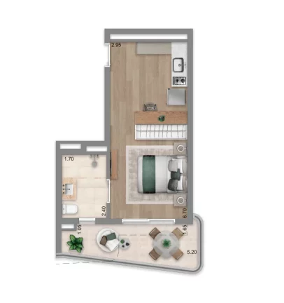 Imagem Apartamento em Brooklin Paulista - São Paulo SP