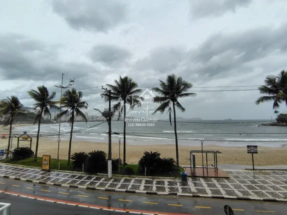 Imagem Apartamento com 3 suítes frente mar nas Astúrias, Guarujá-SP - 192m², 2 salas, 5 banheiros, 2 vagas com salão gourmet