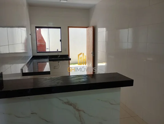 Imagem CA1629Linda casa nova com 3 quartos sendo 1 suíte localizada no St Aeroporto SulA casa possui - 3 q...