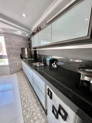 Imagem Apartamento com 3 dorms, Tupi, Praia Grande - R$ 850 mil, Cod: 2312