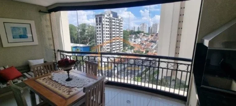 Imagem Apartamento com 129m², dispõe de 3 dormitórios, sendo 3 suites com armários, sala dois ambientes...