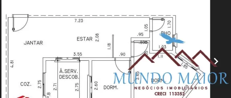 Imagem Apartamento com 2 Quartos e 1 banheiro à Venda, 46 m por R$ 289.000