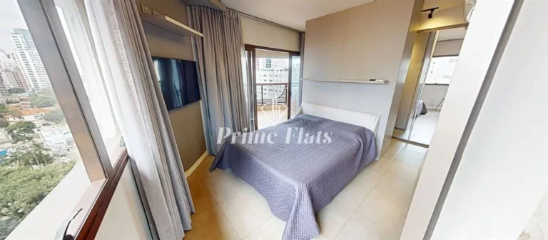Imagem Flat disponível para venda no Cyrela by Pininfarina no Itaim Bibi, com 98m², 1 dormitório e 1 vaga