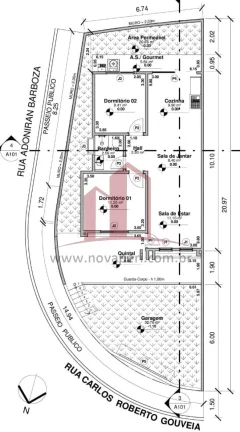 Imagem Casa à venda em Franco da Rocha-SP, Chácara São Luiz: 2 quartos, 1 sala, 2 vagas, 70m². Venha conferir!