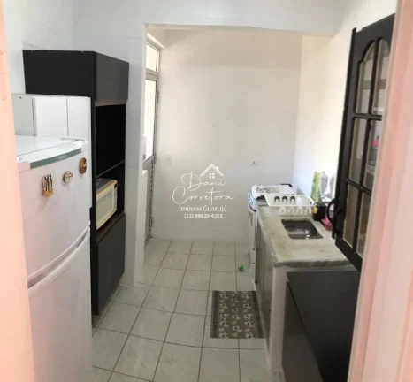 Imagem Apartamento à venda na Enseada, Guarujá-SP: 3 quartos, 2 salas, 2 banheiros, 1 vaga de garagem - 70,00 m² de área.