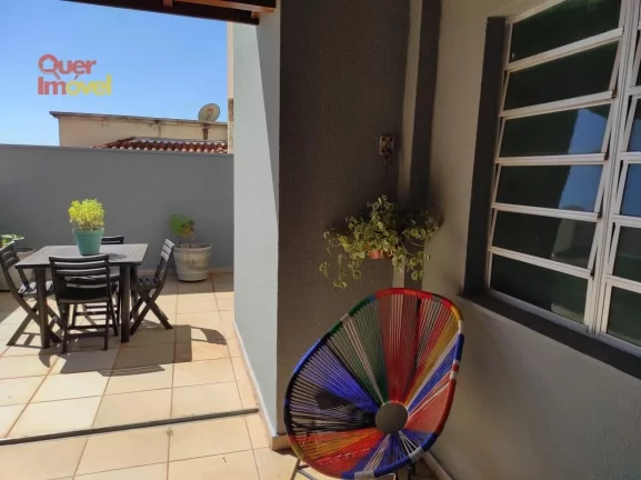 Imagem Cobertura duplex à venda em Ribeirão Preto-SP no Jardim Paulistano: 3 quartos, 1 sala, 3 banheiros, 2 vagas, 123m².