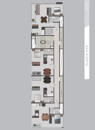 Imagem Studio à venda em Torres, Centro, com 1 quarto, 42,54m²