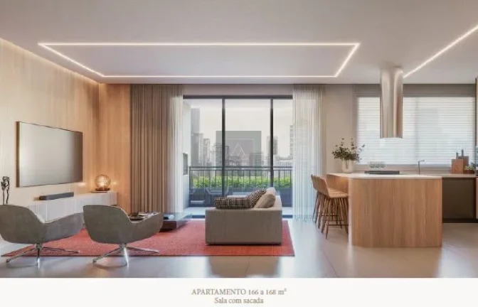 Imagem LANÇAMENTO - ÁGUA VERDE!! Apartamento 3 suítes. 3 vagas. 167,86 m². Entrega Junho/28.