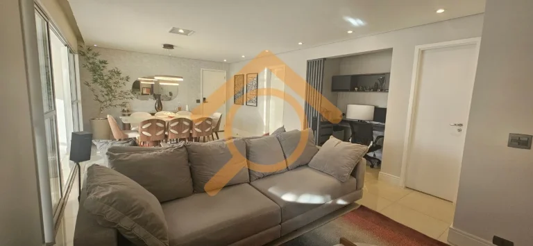 Imagem Apartamento de luxo em Jurubatuba: 3 quartos, 3 suítes, 2 salas, 5 banheiros, 2 vagas, 136m² - Condomínio Magic Resort