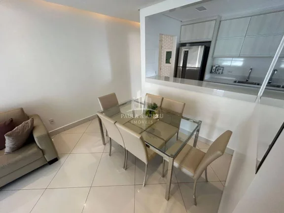 Imagem Apartamento Novo de Alto Padrão. Porteira fechada, 80m², 2 Dormitórios sendo 1 Suíte com Closet e Sacada, 2 Vagas, Totalmente mobiliado no Ruge Ramos, São Bernardo do Campo