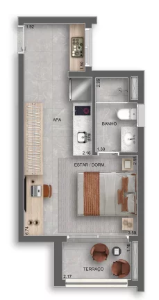 Imagem APARTAMENTO RESIDENCIAL em São Paulo - SP, Vila Azevedo