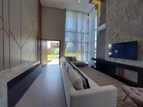 Imagem Sobrado beira de lago com 05 suítes piscina mobiliado e decorado