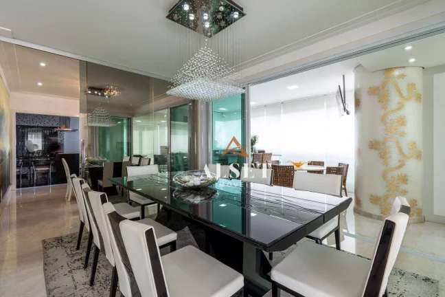 Imagem Belíssimo apartamento com 3 suítes e varanda gourmet no Anália Franco