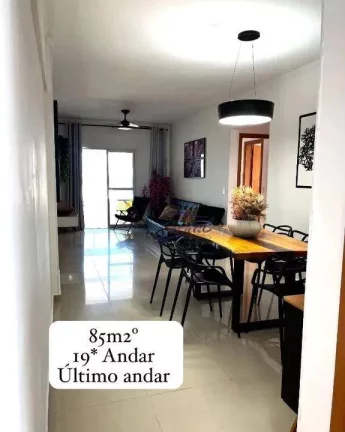 Imagem Apartamento com 2 dormitórios à venda, 85 m² por R$ 780.000,00 - Caiçara - Praia Grande/SP