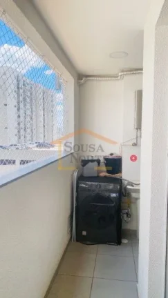Imagem Apartamento com 43 m², com 2 dormitórios, sala de estar e jantar integradas, cozinha funcional e s...