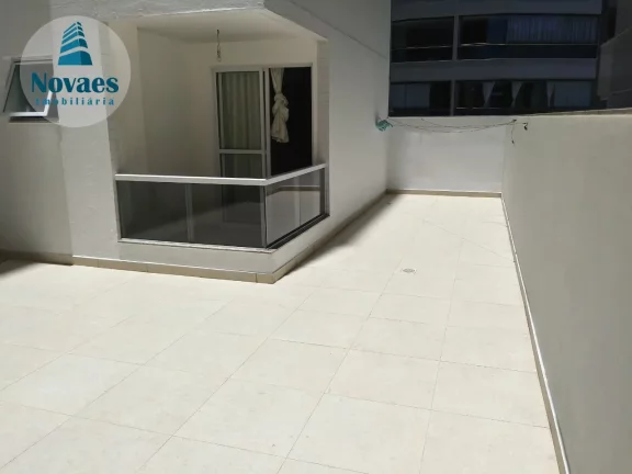 Imagem Apartamento 3 Quartos 2 Vagas de Garagem Para Alugar Temporada Edifício Alberto Daker Avenida Oceânica Praia do Morro Guarapari