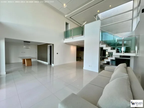 Imagem ALPHAVILLE SALVADOR 2 | VENDA E LOCAÇÃO  CASA EM ALPHAVILLE 2 SALVADOR COM 4/4 E 3 SUITES COM  513 METROS LINDA