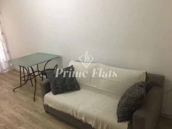 Imagem Flat disponível para locação no Condomínio Edifício Moema Studium, com 35m², 1 dormitório e 1 vaga