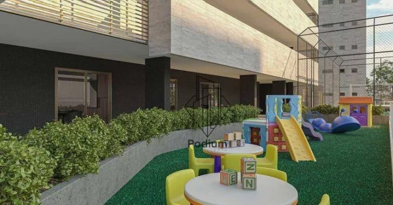 Imagem Apartamento térreo com área privativa a 294m da praia do Bessa Jardim Oceania. - AP1542