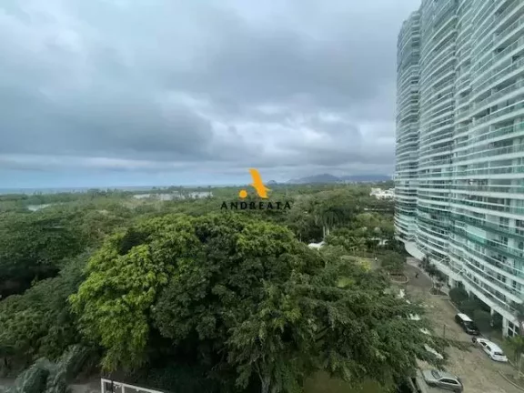 Imagem Av. Prefeito Dulcídio Cardoso - Ed. Lagoa Azul - Pedra de Itaúna - Reformado, vistão mar!!!!