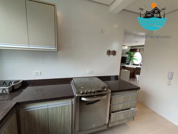 Imagem Aluguel de Temporada Juquehy - 4 suítes, piscina/churr. Privativa, 50m da praia, acomodação 14 pessoas, 03 vagas de auto | Juquehy Imobiliária