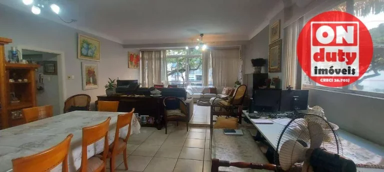 Imagem Apartamento à venda, 137 m² por R$ 780.000,00 - Gonzaga - Santos/SP