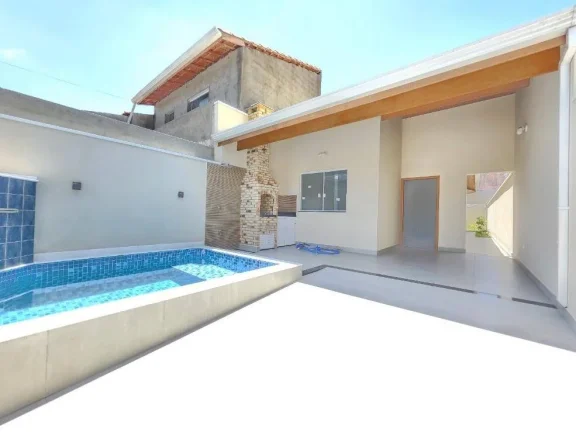 Imagem Casa nova pronta para morar no Park D'Aville em Peruíbe