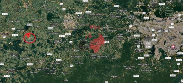 Imagem Chácara 1.580m2 ,estudo permuta por apto em S. caetano sbc sp , 3 dorm,churrasq , Lago , 10 vagas, Cidade de Sarapui