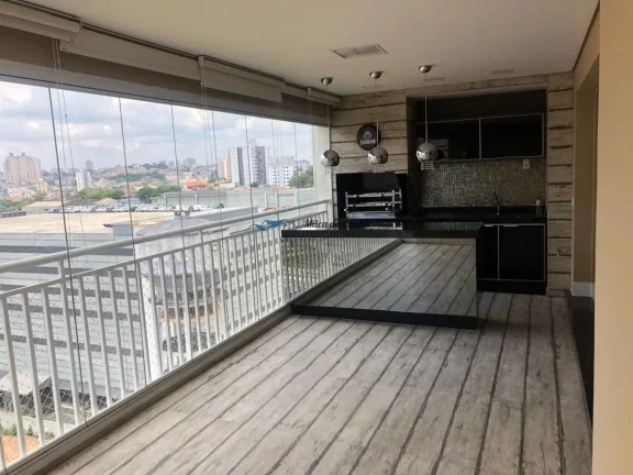 Imagem Apartamento à Venda, com 3 suítes, 3 vagas, 155m², Varanda Gourmet, Condomínio Clube, Centro, São Bernardo do Campo