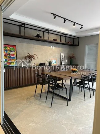 Imagem Sobrado alto padrão à venda no Condomínio Figueira Branca, em Paulínia/SP. 

 O imóvel possui t...
