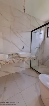 Imagem Casa de Luxo em Condomínio à Venda em Camaçari-BA 4 Quartos, 4 Suítes, 2 Salas Vila de Abrantes 300m² 4 Vagas